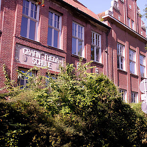 Außenaufnahme des Musikschulgebäudes in Norden